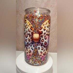 snowglobe cup (acrylic)